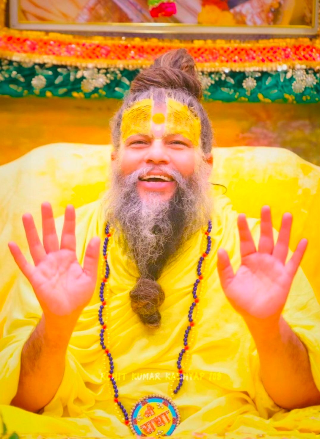 Premanand Ji Maharaj 4K Wallpaper Laptop